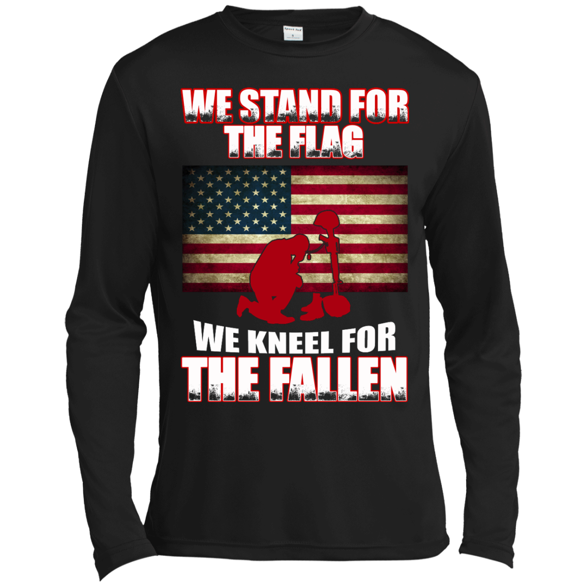 We Stand For The Flag We Kneel For The Fallen Shirt, Hoodie, Tank - TeeDragons