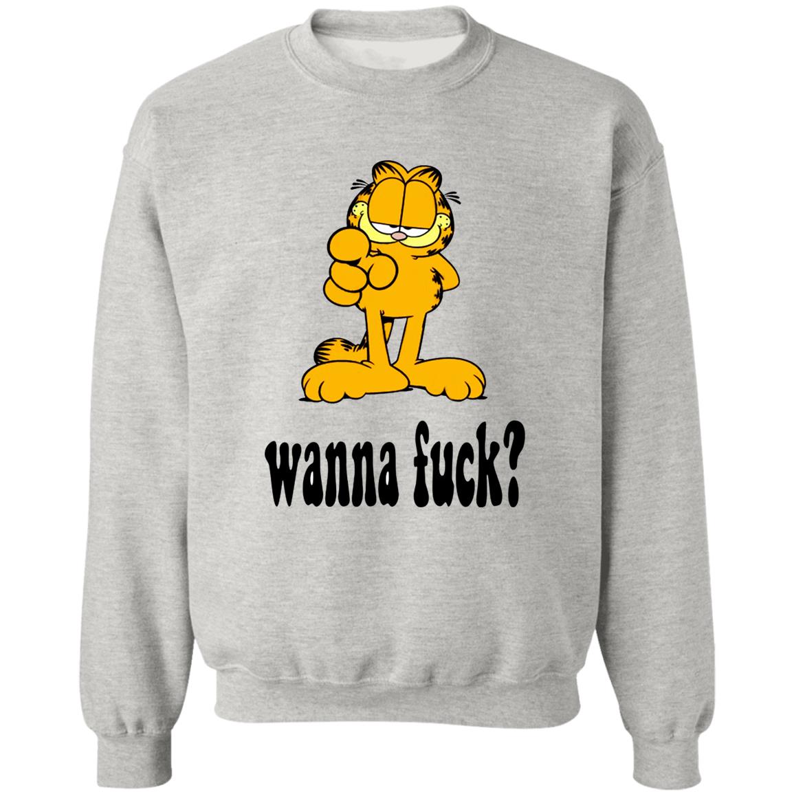 Garfield Wanna Fuck Shirt