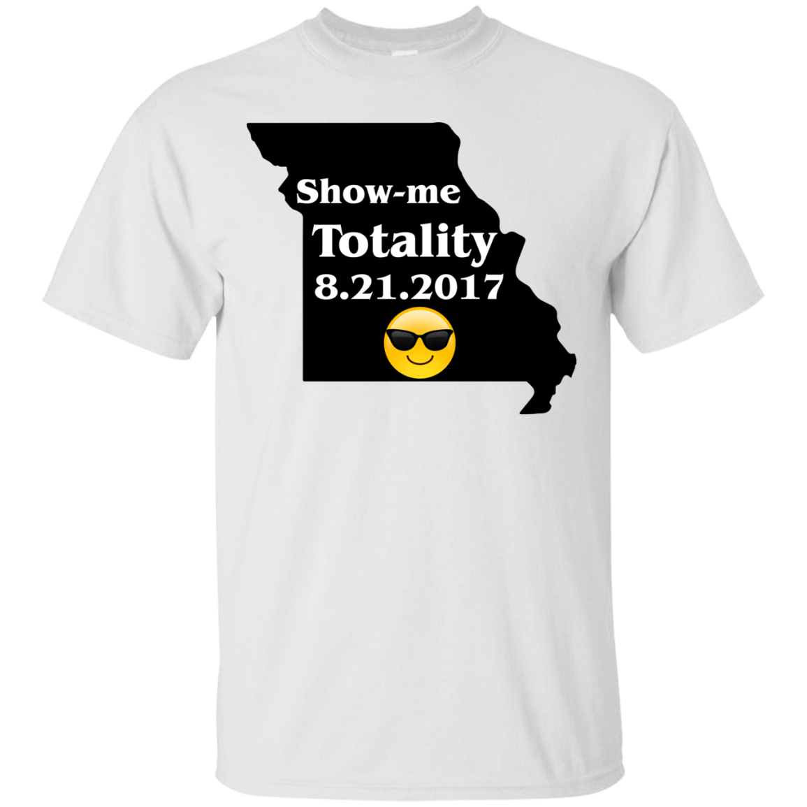Missouri Eclipse - Show Me Totality 8-21-2017 T-Shirt - TeeDragons