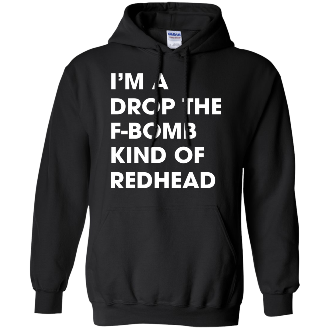 I'm A Drop The F-bomb Kind Of Redhead Shirt, Hoodie, Tank - TeeDragons