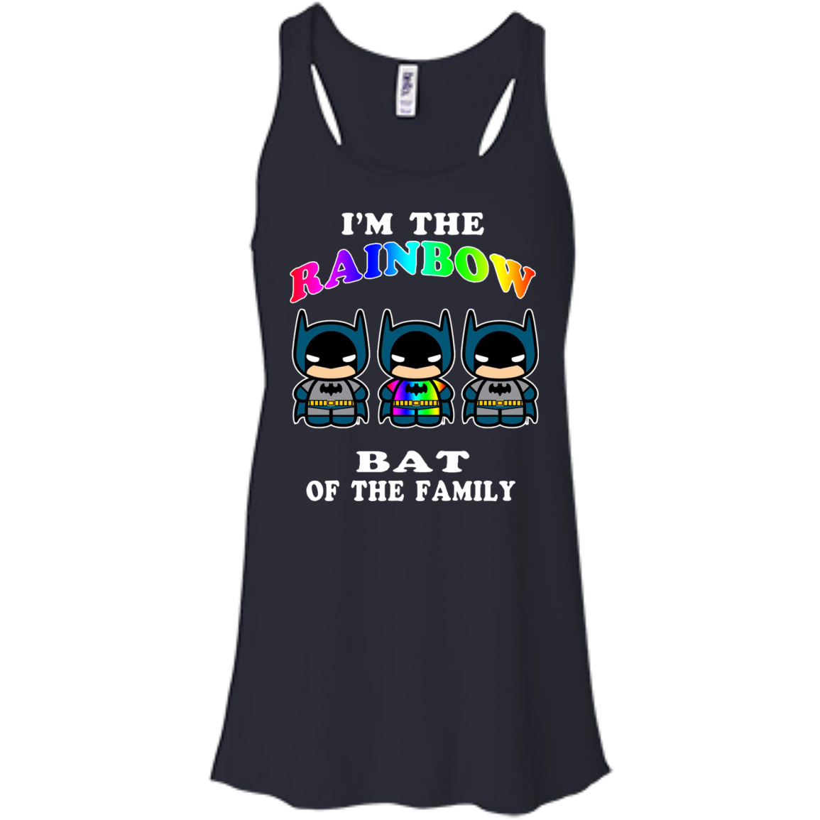 I'm The Rainbow Bat Of The Family T-Shirt, Hoodie, Tank and Long Sleeve - TeeDragons