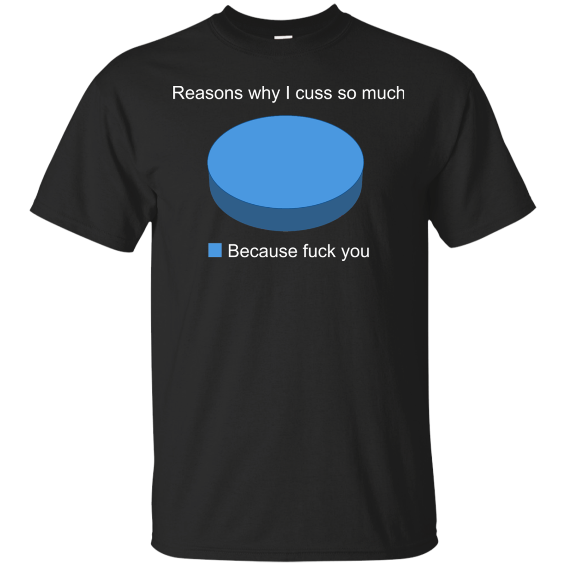 Reasons Why I Cuss So Much - Because Fuck You Shirt, Hoodie - TeeDragons