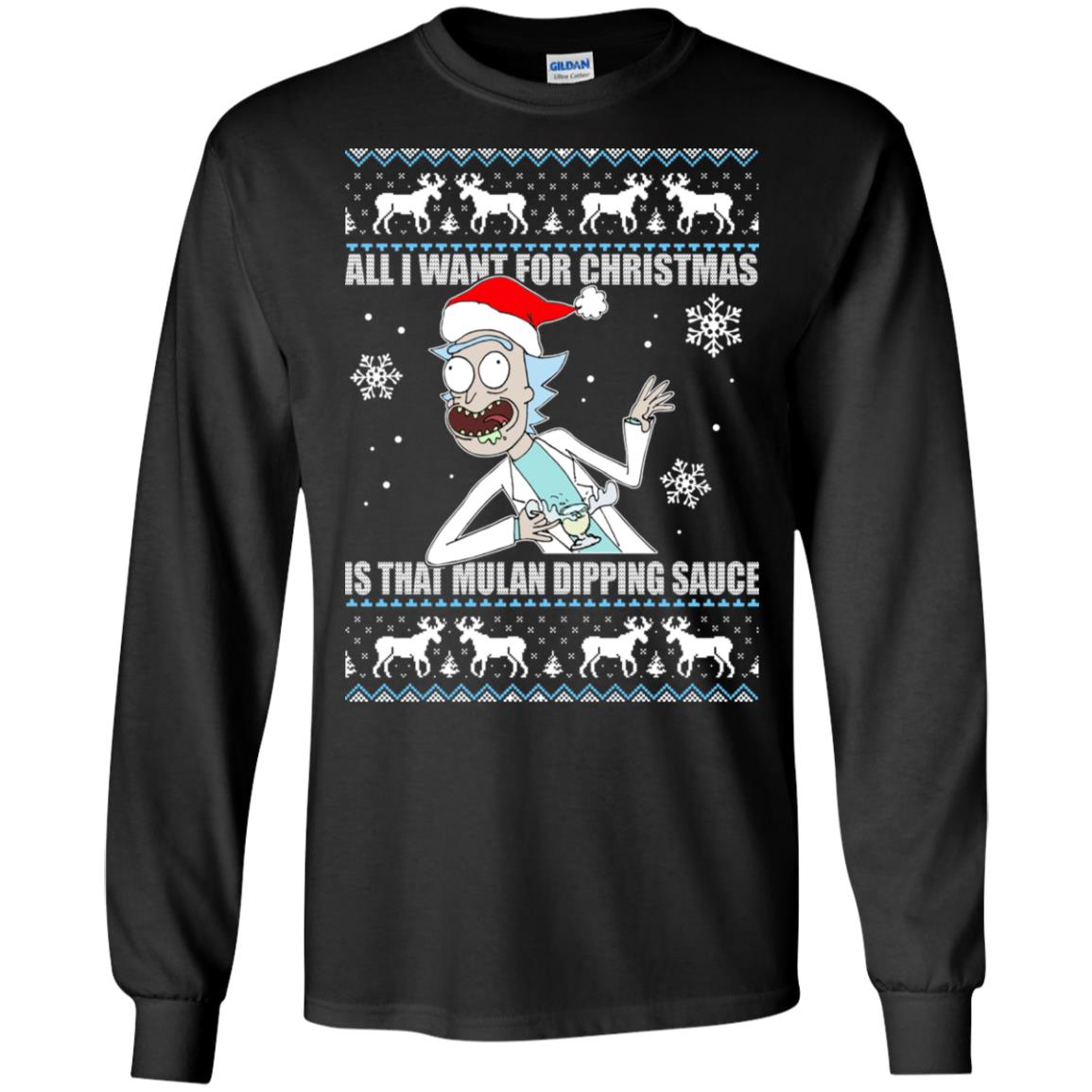 All I Want For Christmas Is Thai Mulan Dipping Sauce Sweater - TeeDragons
