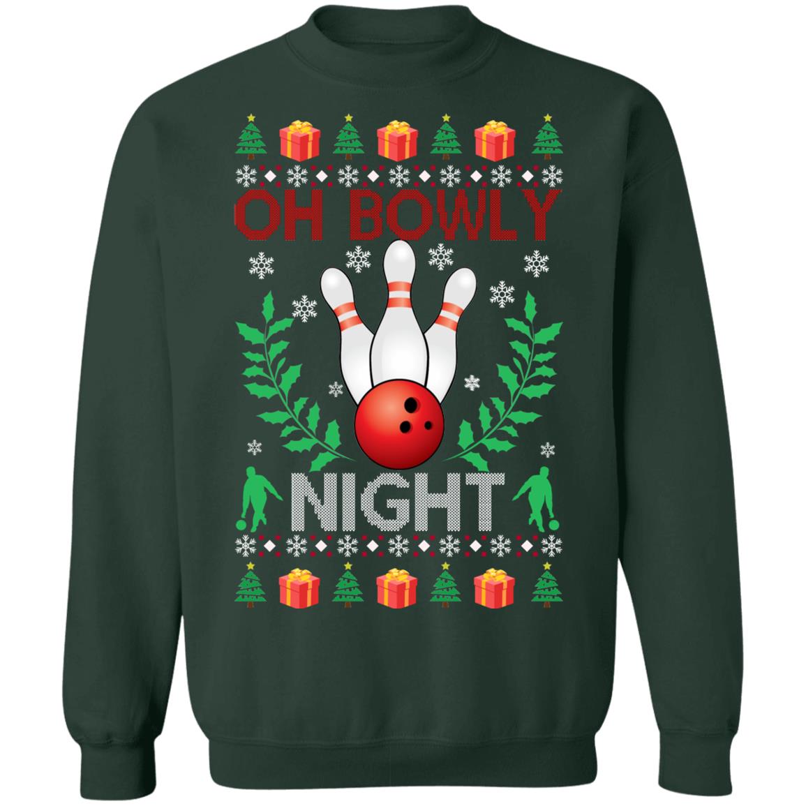 Bowling - Oh Bowly Night Christmas Sweater