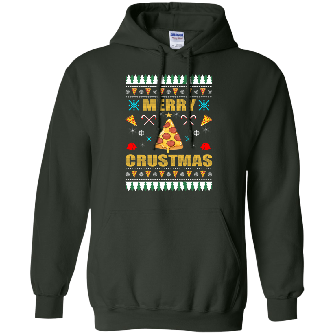 Merry Crustmas Christmas Sweater - TeeDragons