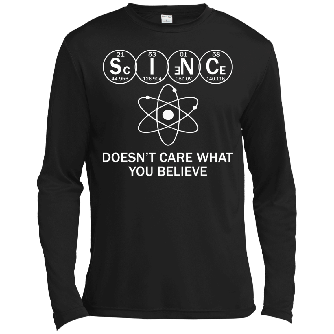 Science Doesn't Care What You Believe Shirt, Hoodie, Tank - TeeDragons