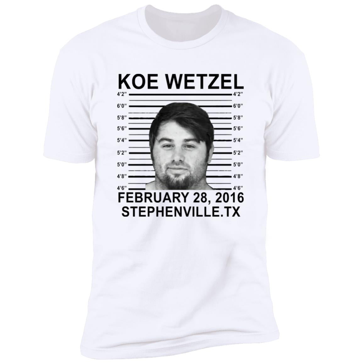 Koe Wetzel Mugshot Shirt