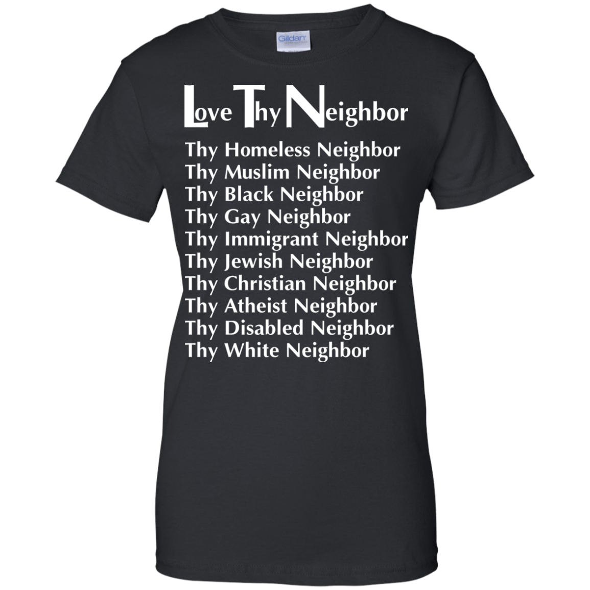 Love Thy Neighbor Shirt, Hoodie, Tank - TeeDragons