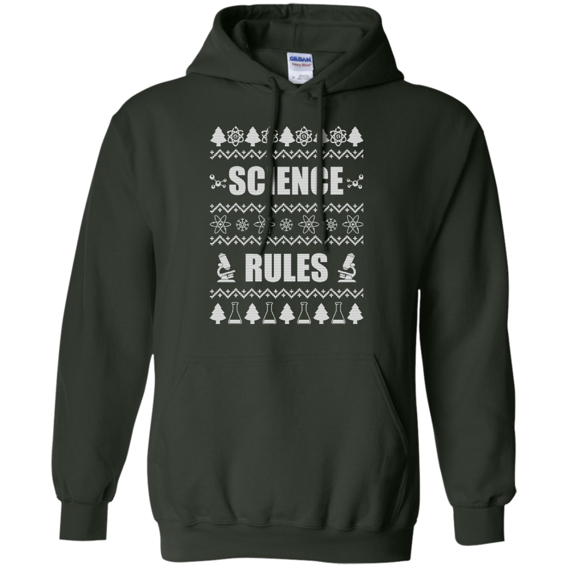 Science Rules Christmas Sweater, Hoodie - TeeDragons