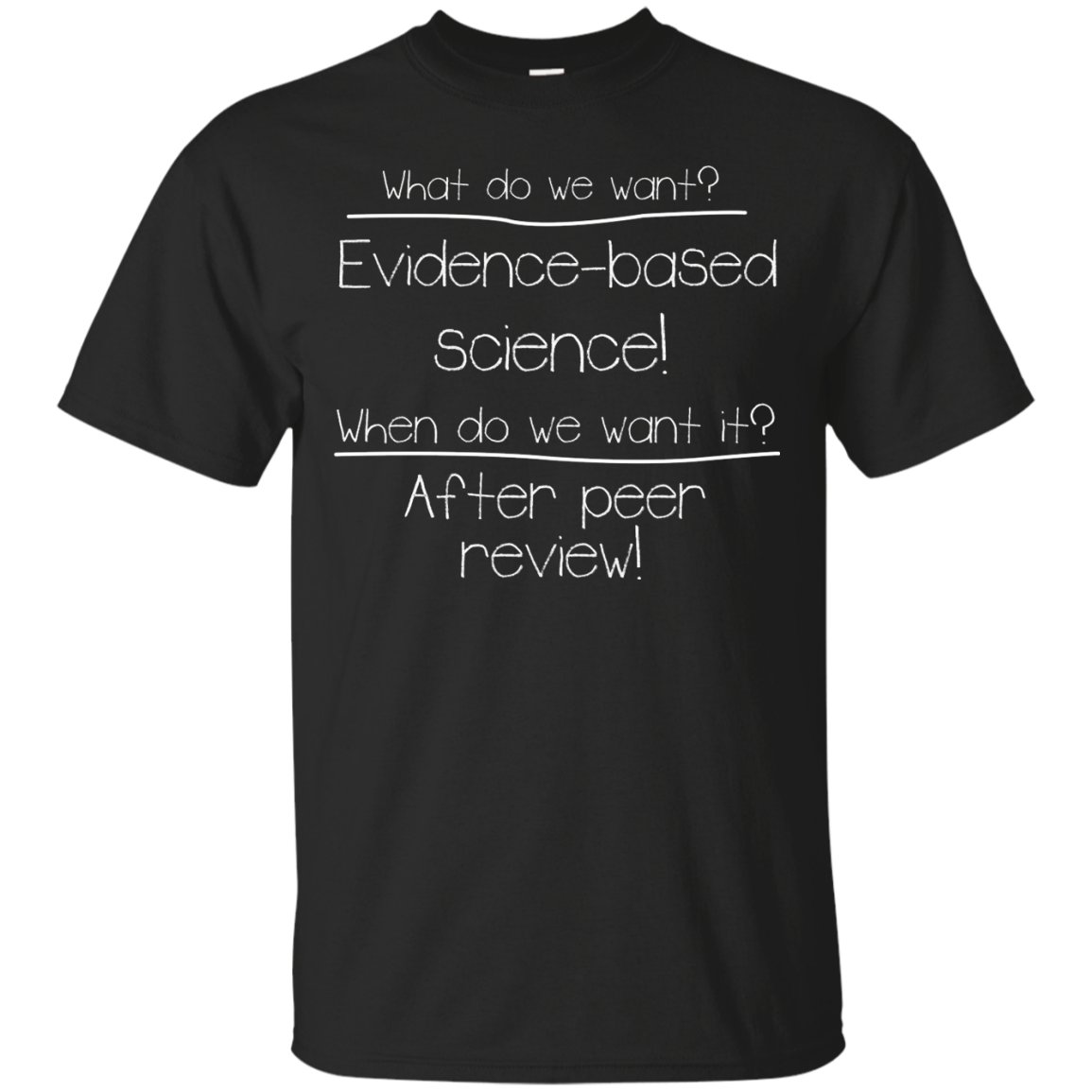 Evidence-based Science - After Peer Review Shirt, Hoodie, Tank - TeeDragons