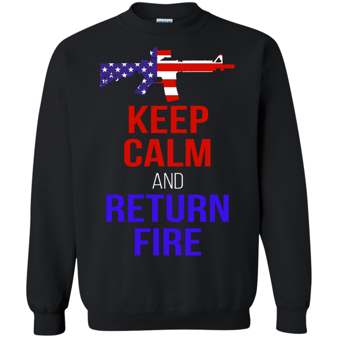 Keep Calm And Return Fire Shirt, Hoodie, Tank - TeeDragons