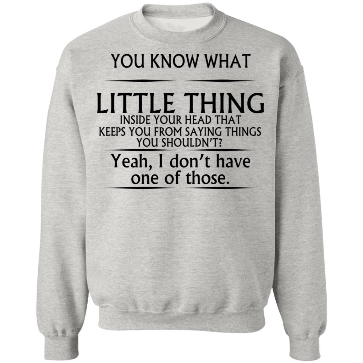 You Know What Little Thing Inside Your Head Shirt