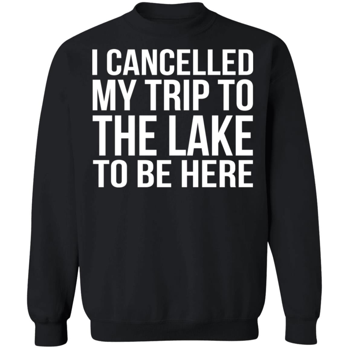 I cancelled my trip to the lake to be here shirt