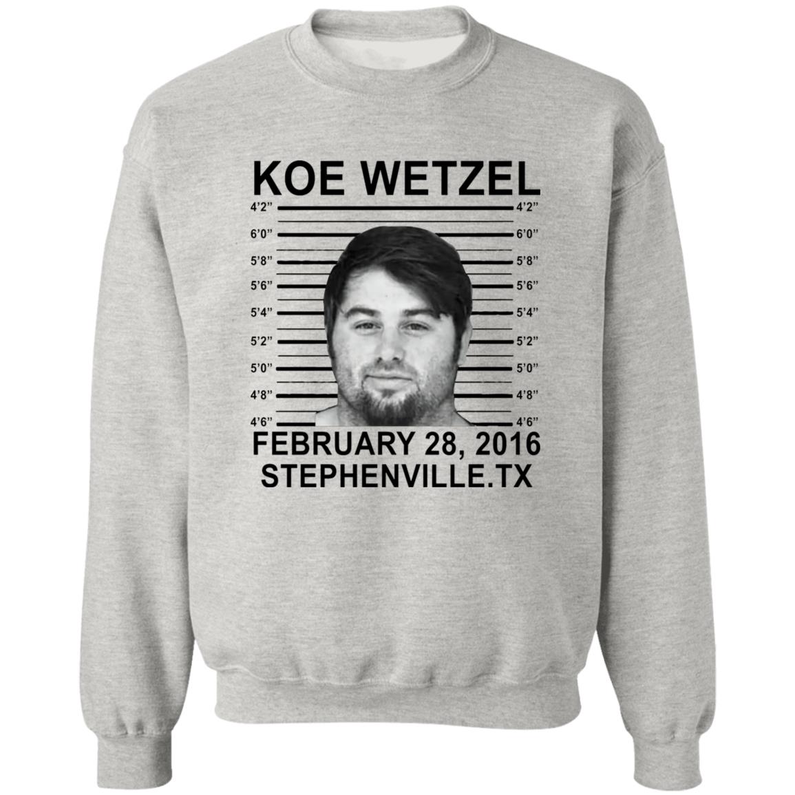 Koe Wetzel Mugshot Shirt