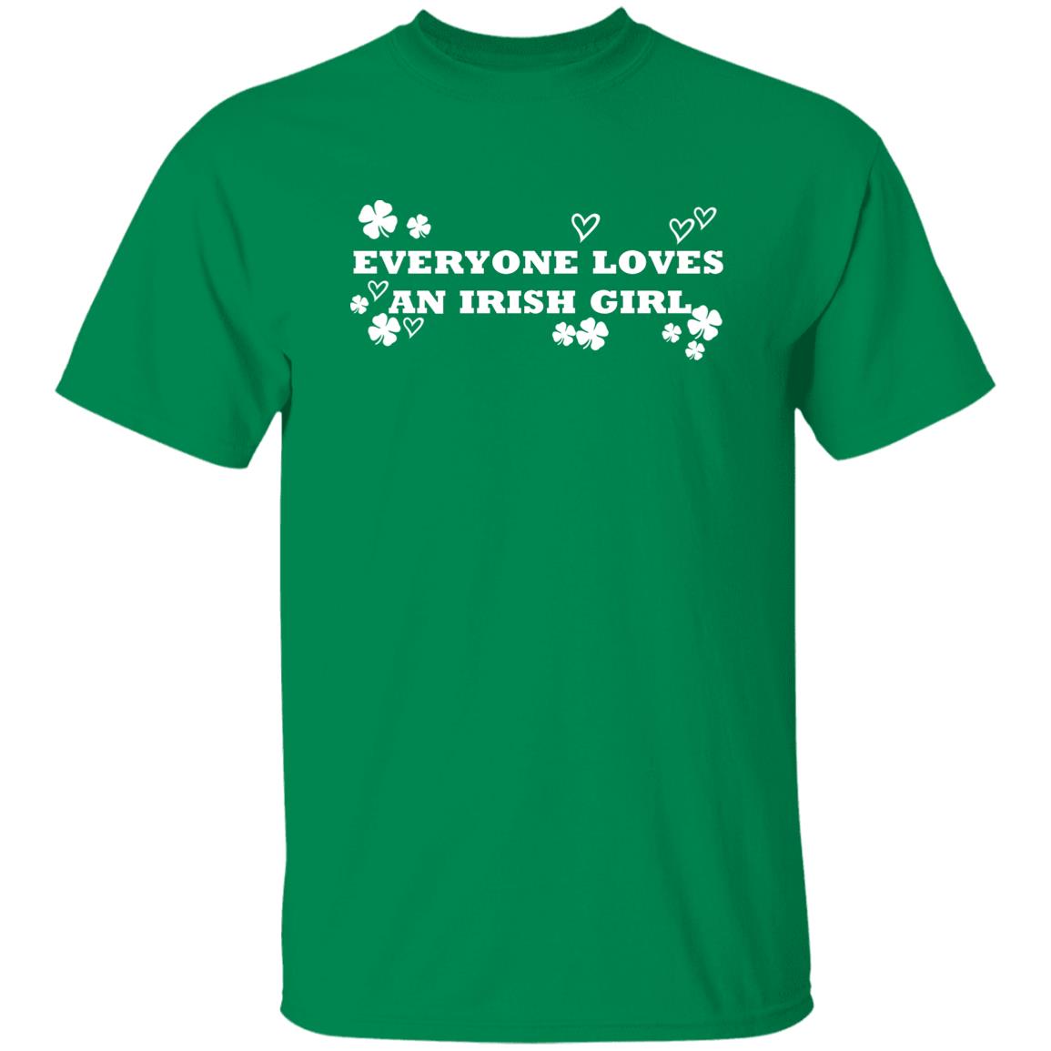Everyone Loves An Irish Girl Shirt