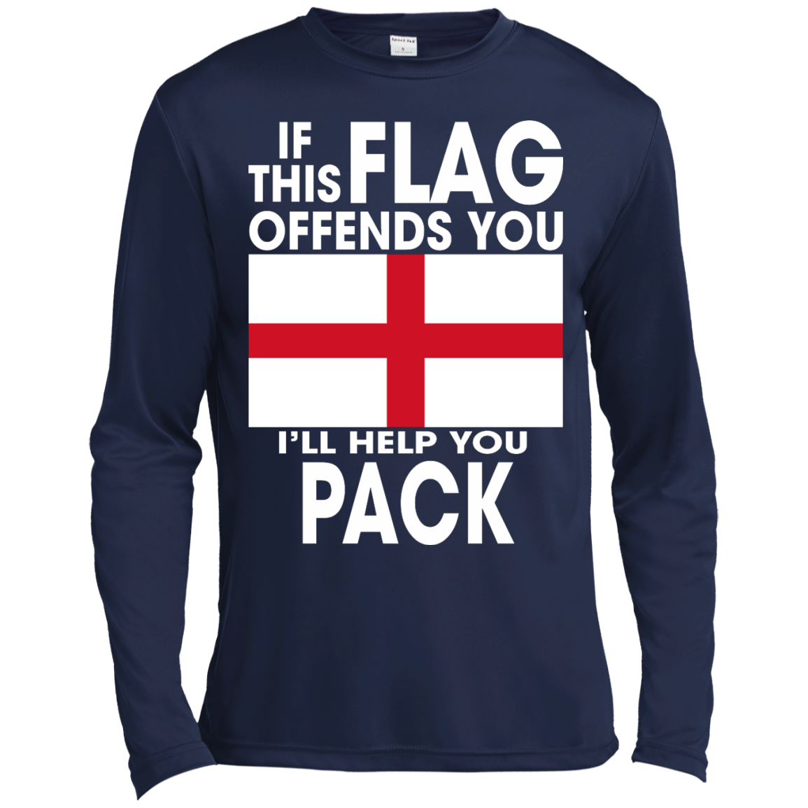 If This Flag Offends You - I'll Help You Pack T-Shirt - TeeDragons
