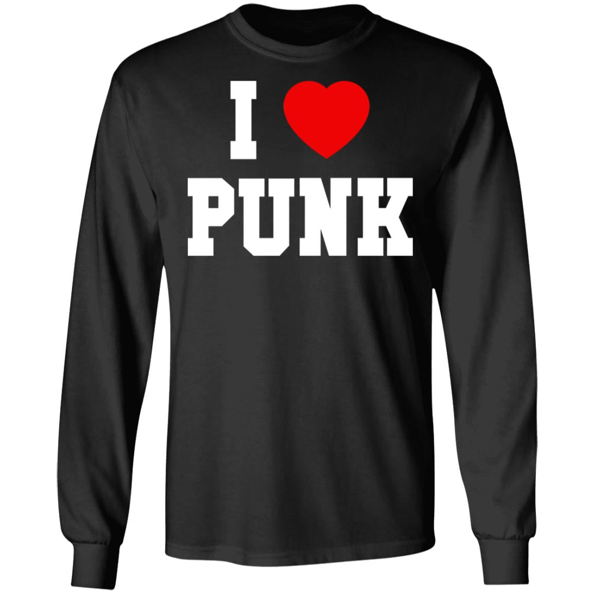 I love punk shirt