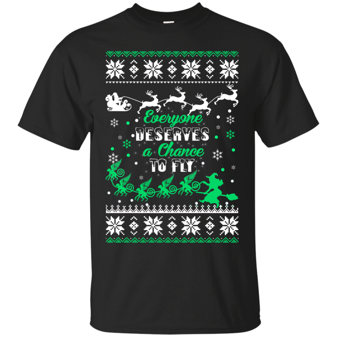 Everyone Deserves A Chance To Fly Christmas Sweater - TeeDragons