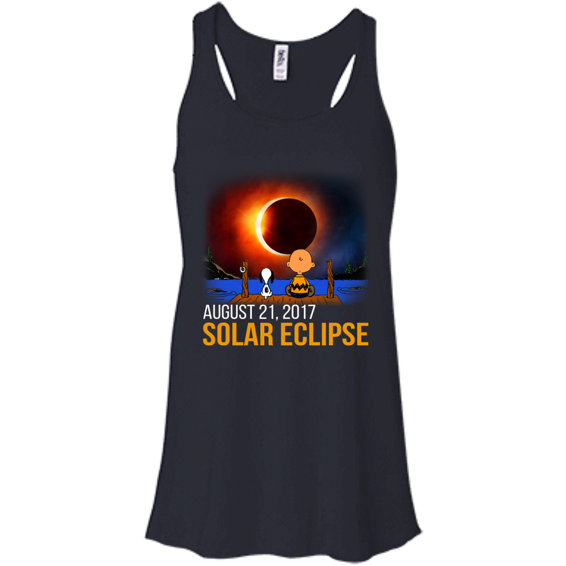 Snoopy and Charlie Brown - Solar Eclipse August 21, 2017 Shirt, Hoodie - TeeDragons