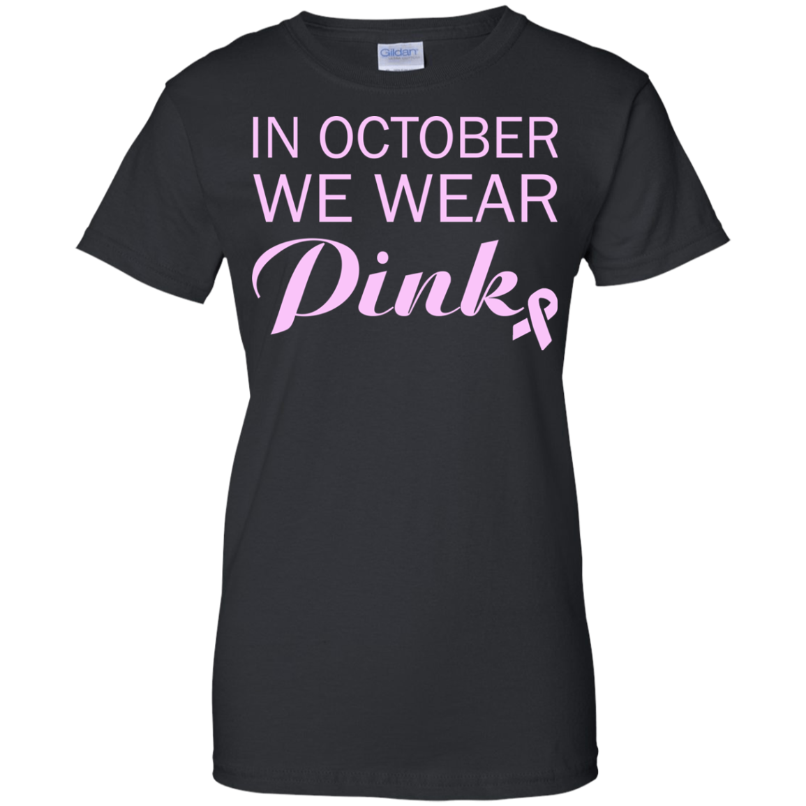 In October We Wear Pink Shirt, Hoodie, Tank - TeeDragons