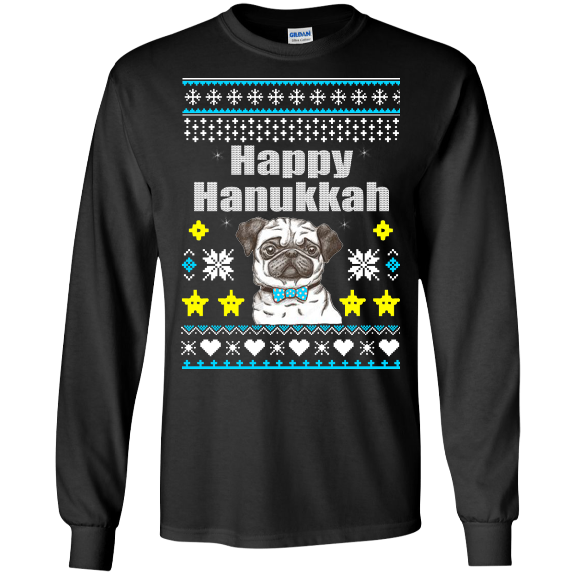 Happy Hanukkah Christmas Sweater, Hoodie - TeeDragons