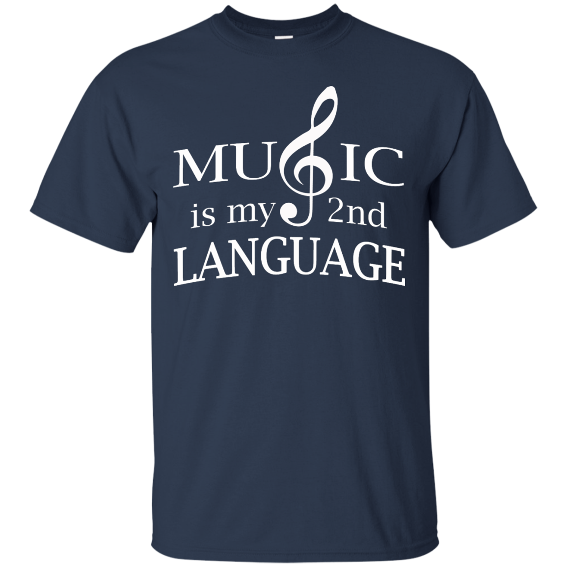 Music Is My Second Language T-Shirt, Hoodie, Tank - TeeDragons