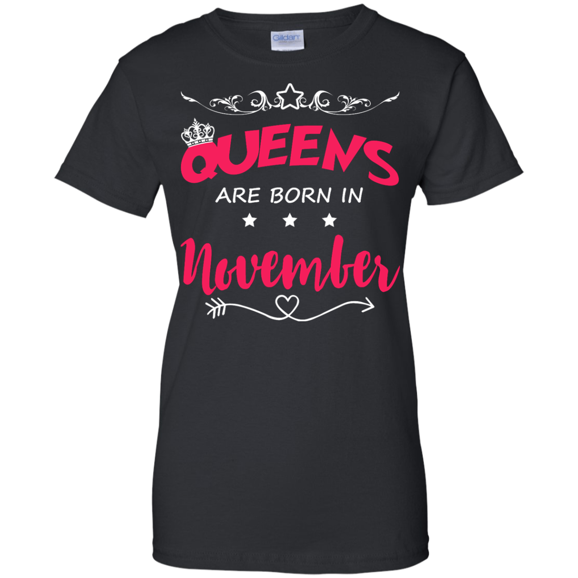 Queens Are Born In November Shirt, Hoodie, Tank - TeeDragons