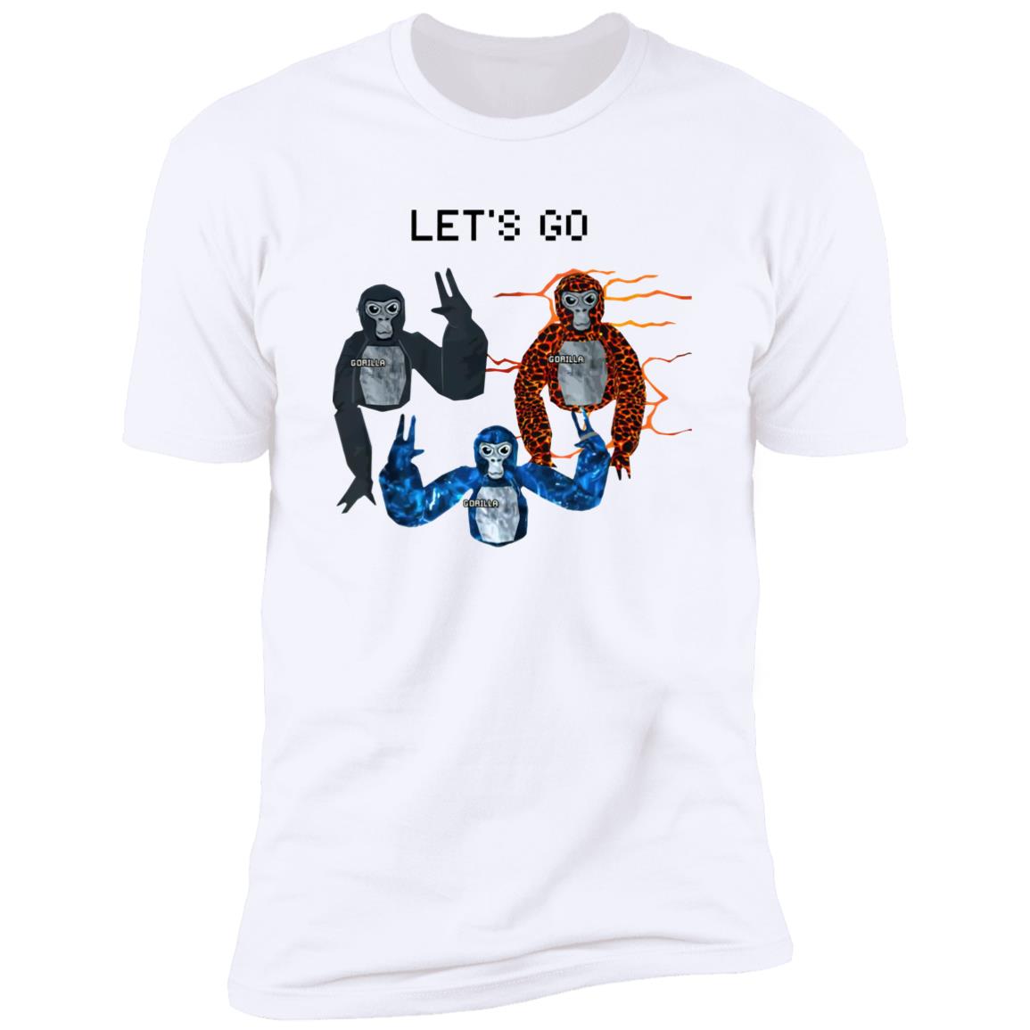 Gorilla Tag Monke Vr Gamer Let’s Go Shirt