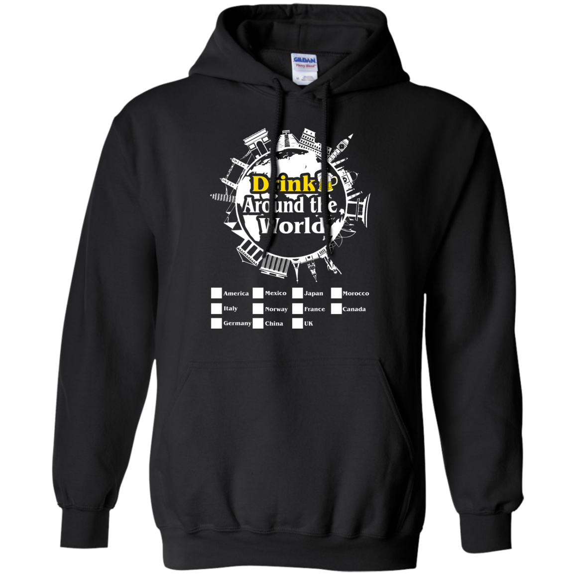 Drink Around The World Shirt, Hoodie, Tank - TeeDragons