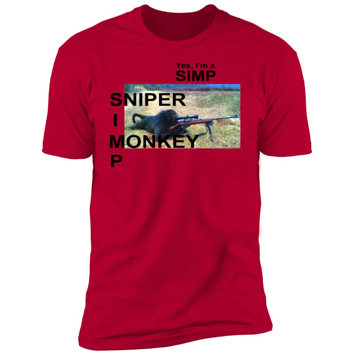Monkey Sniper - Yes I'm A SIMP Shirt