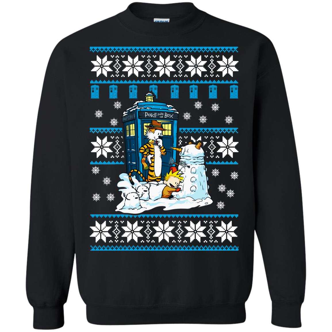 Doctor Who – Calvin Dalek Christmas Sweater - TeeDragons