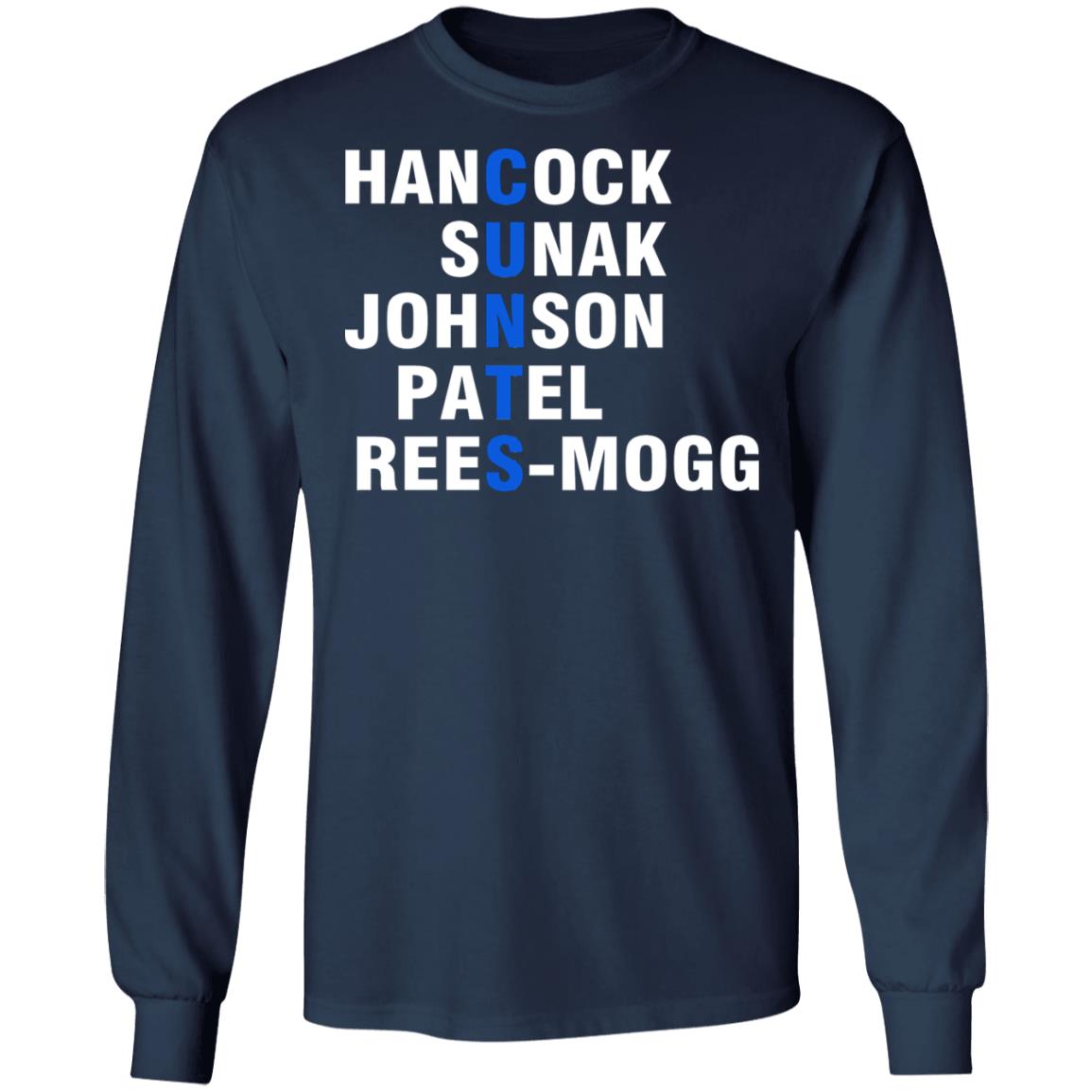 Hancock - Sunak - Johnson - Patel - Rees-mogg Shirt - TeeDragons