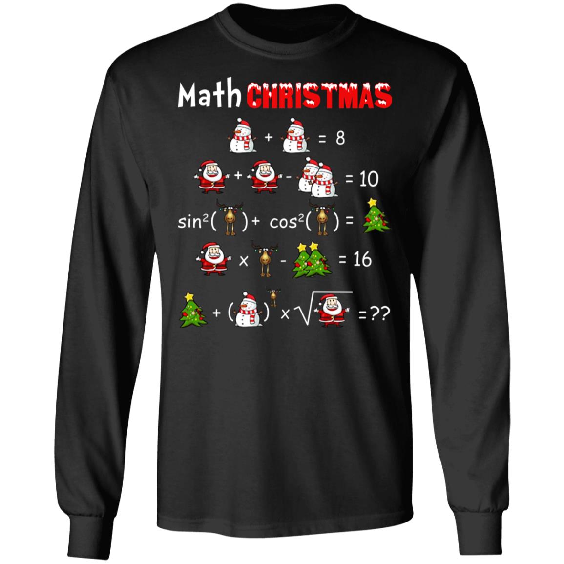 Math Christmas Shirt