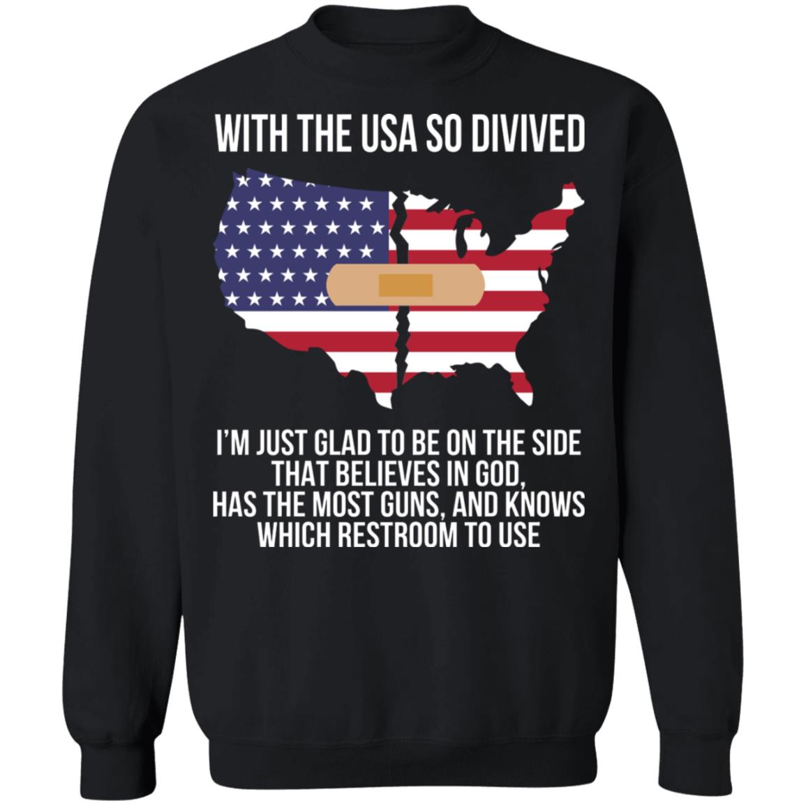 With The USA So Divided Shirt