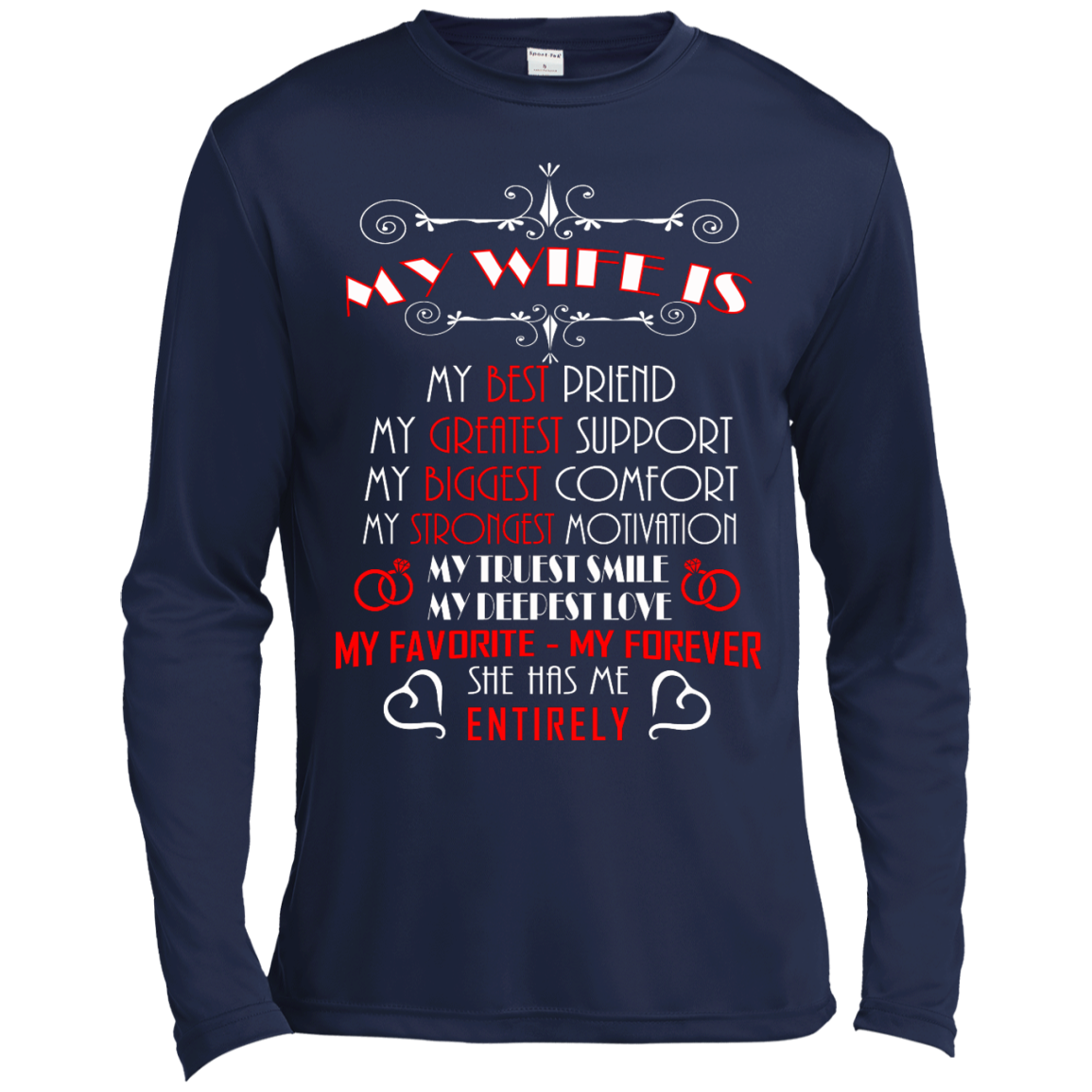 My Wife Is My Best Friend - She Has Me Entirely Shirt, Hoodie, Tank - TeeDragons