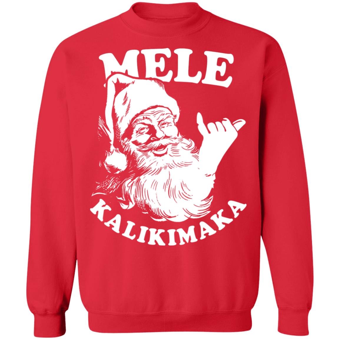 Mele Kalikimaka Santa Christmas Shirt