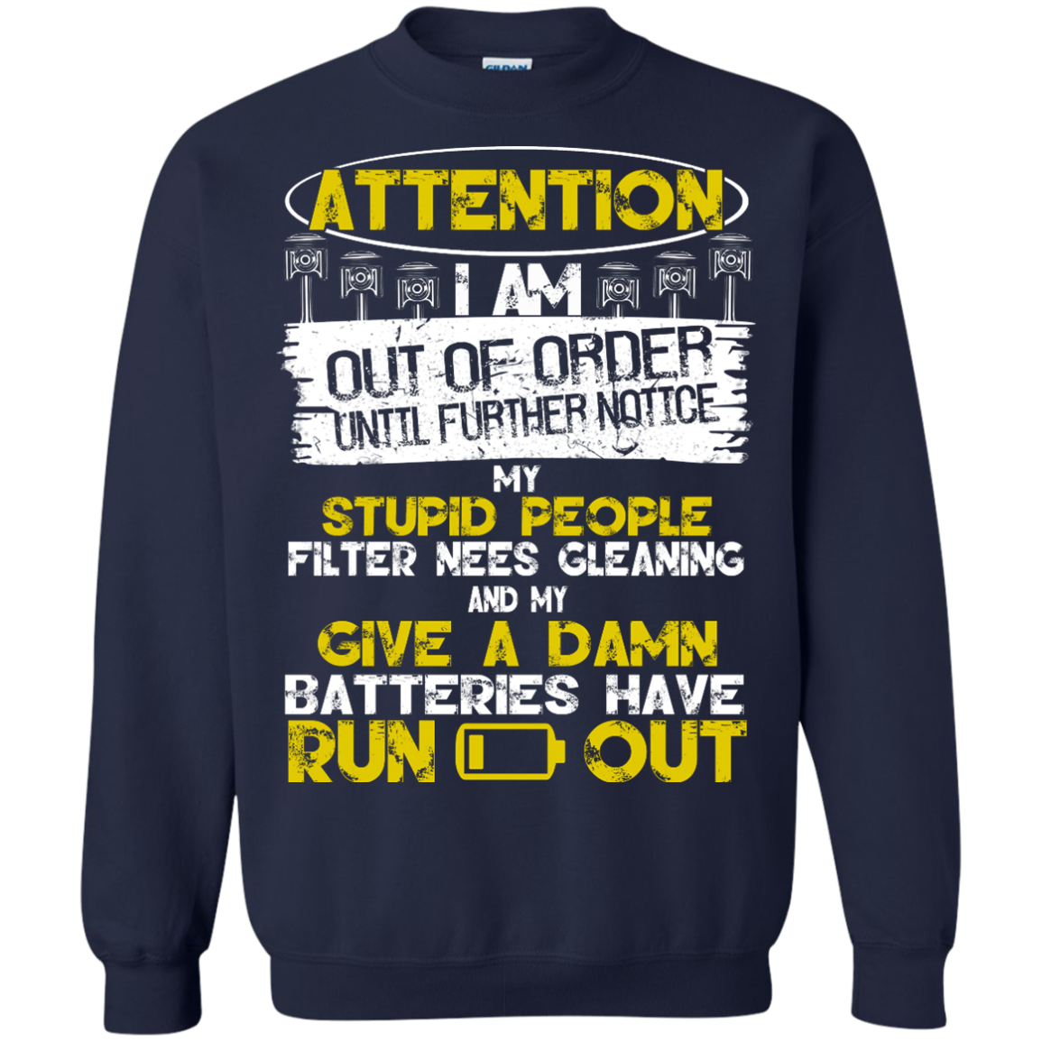 Mechanic Attention T-Shirt, Hoodie, Tank, Long Sleeve - TeeDragons