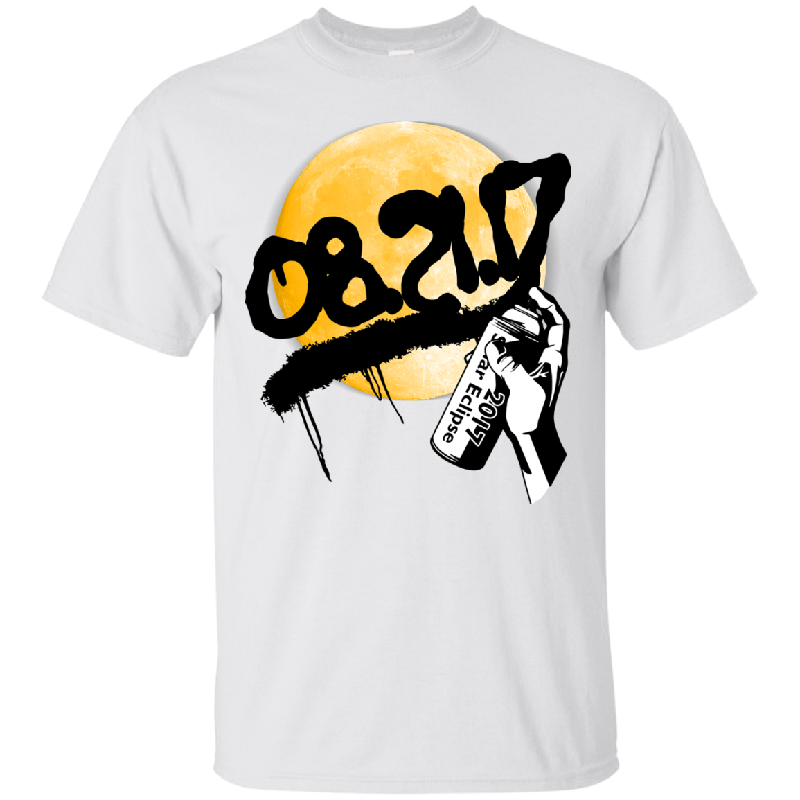 2017 Solar Eclipse Totality Graffiti Shirt, Hoodie, Tank - TeeDragons