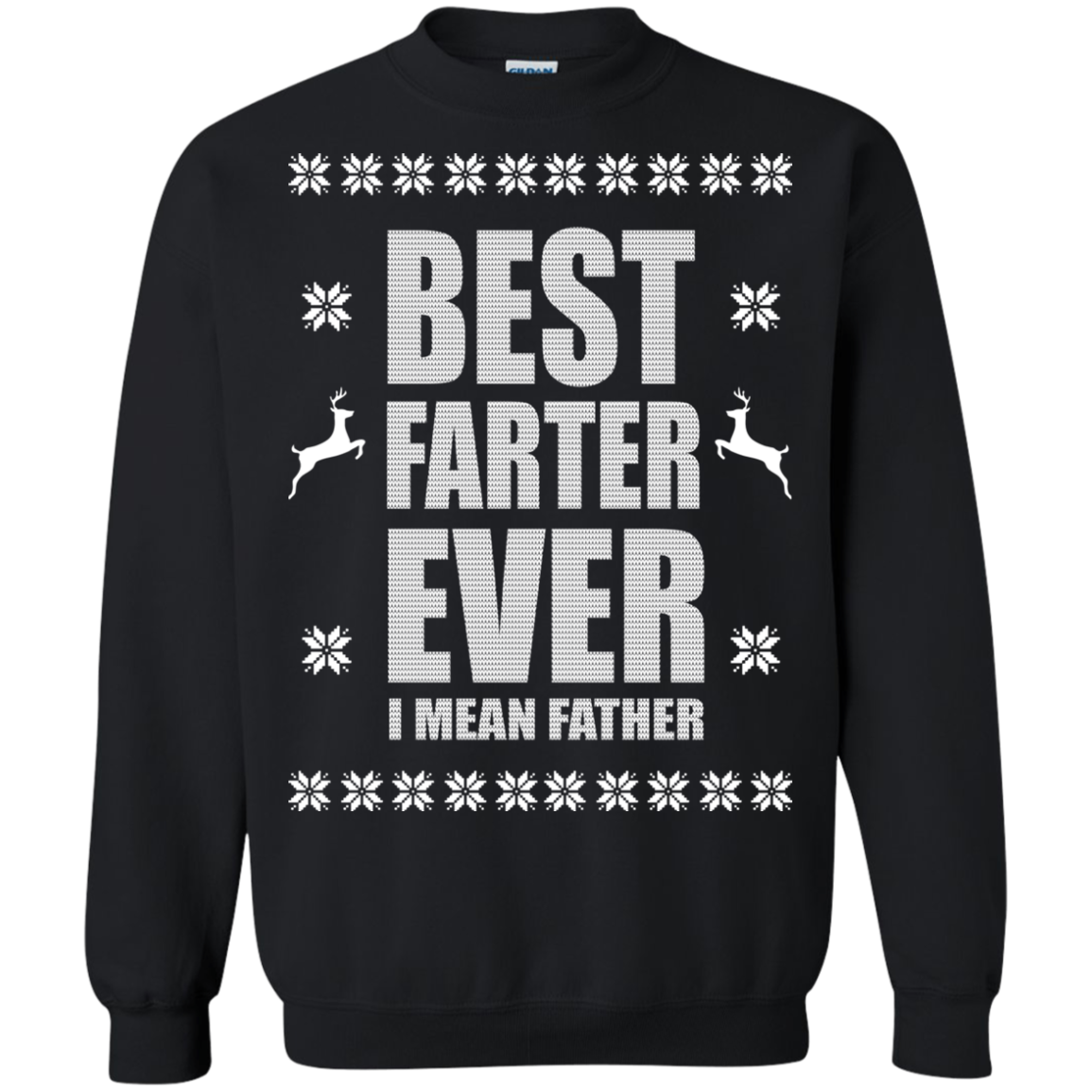 Best Farter Ever - I Mean Father Christmas Sweater - TeeDragons