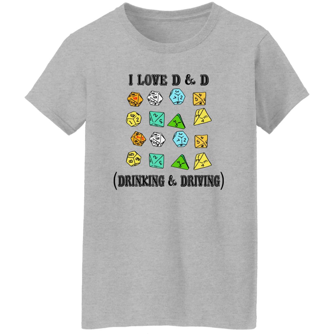 I Love Drinking And Driving Shirt