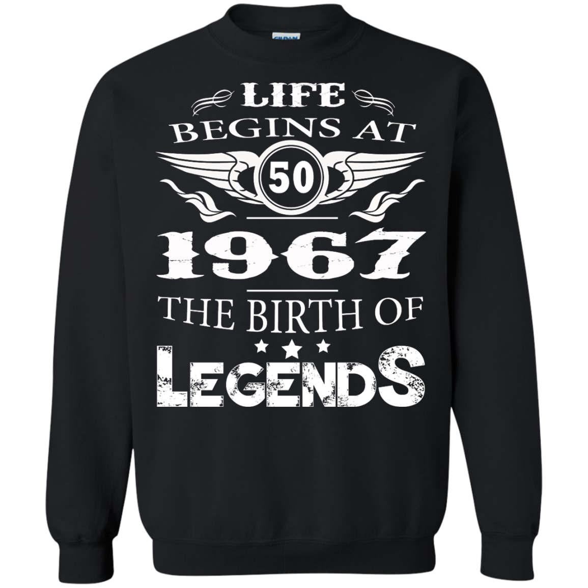 Life Begins At 50 1967 The Birth Of Legends Shirt, Hoodie, Tank - TeeDragons