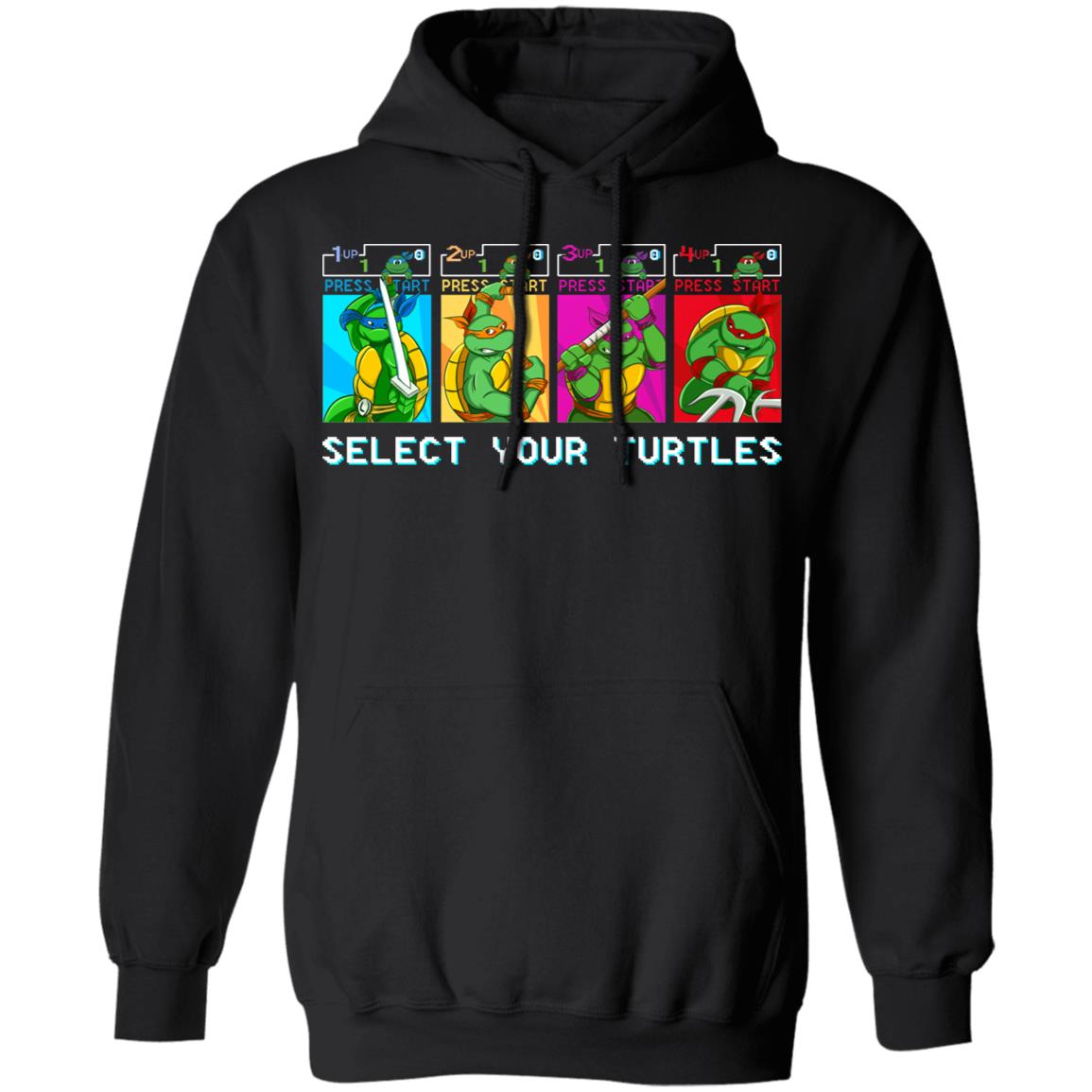 Press start select your turtles shirt