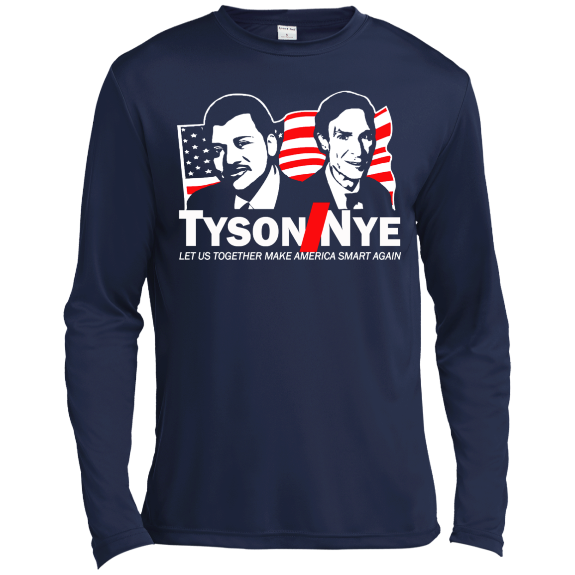 Tyson / Nye - Let Us Together Make America Smart Again Shirt, Hoodie, Tank - TeeDragons