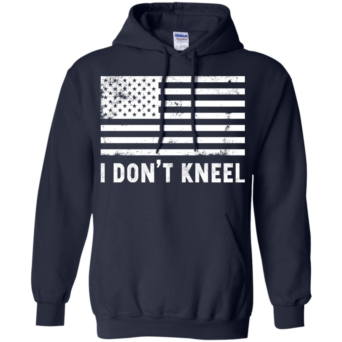 America Flag - I Don't Kneel Shirt, Hoodie, Tank - TeeDragons