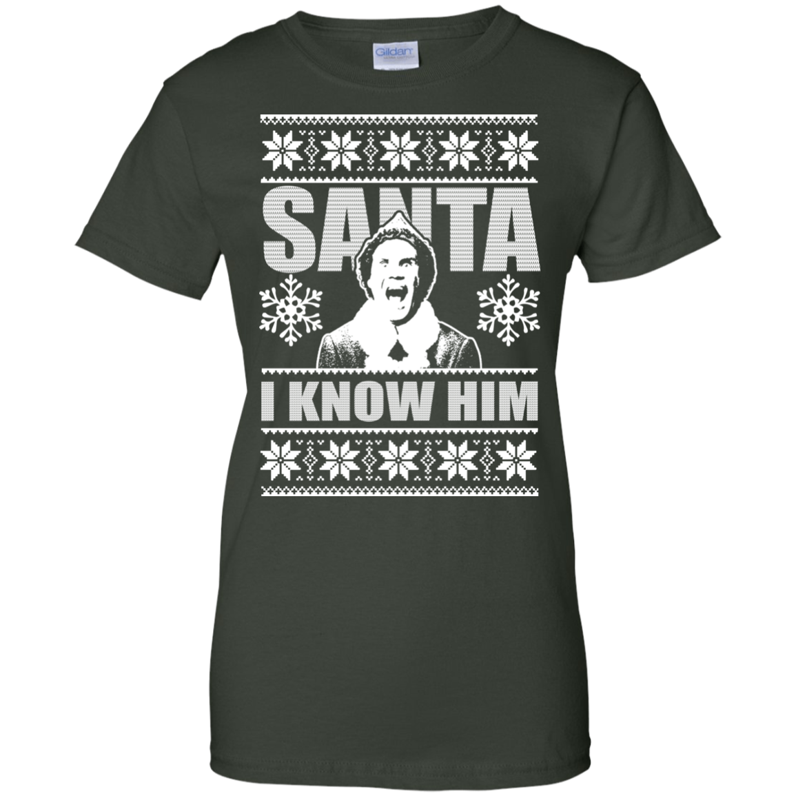 Buddy The Elf - Santa - I Know Him Christmas Sweater - TeeDragons