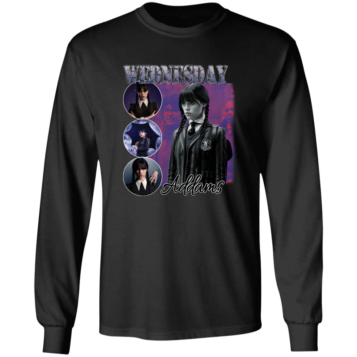 Wednesday Addams 90s Shirt