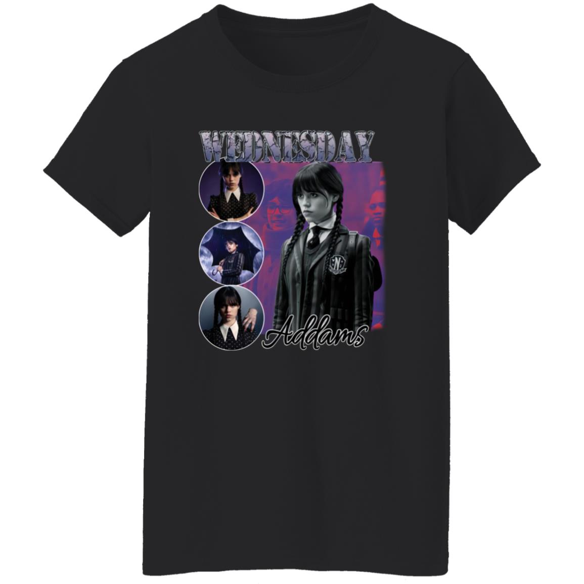 Wednesday Addams 90s Shirt
