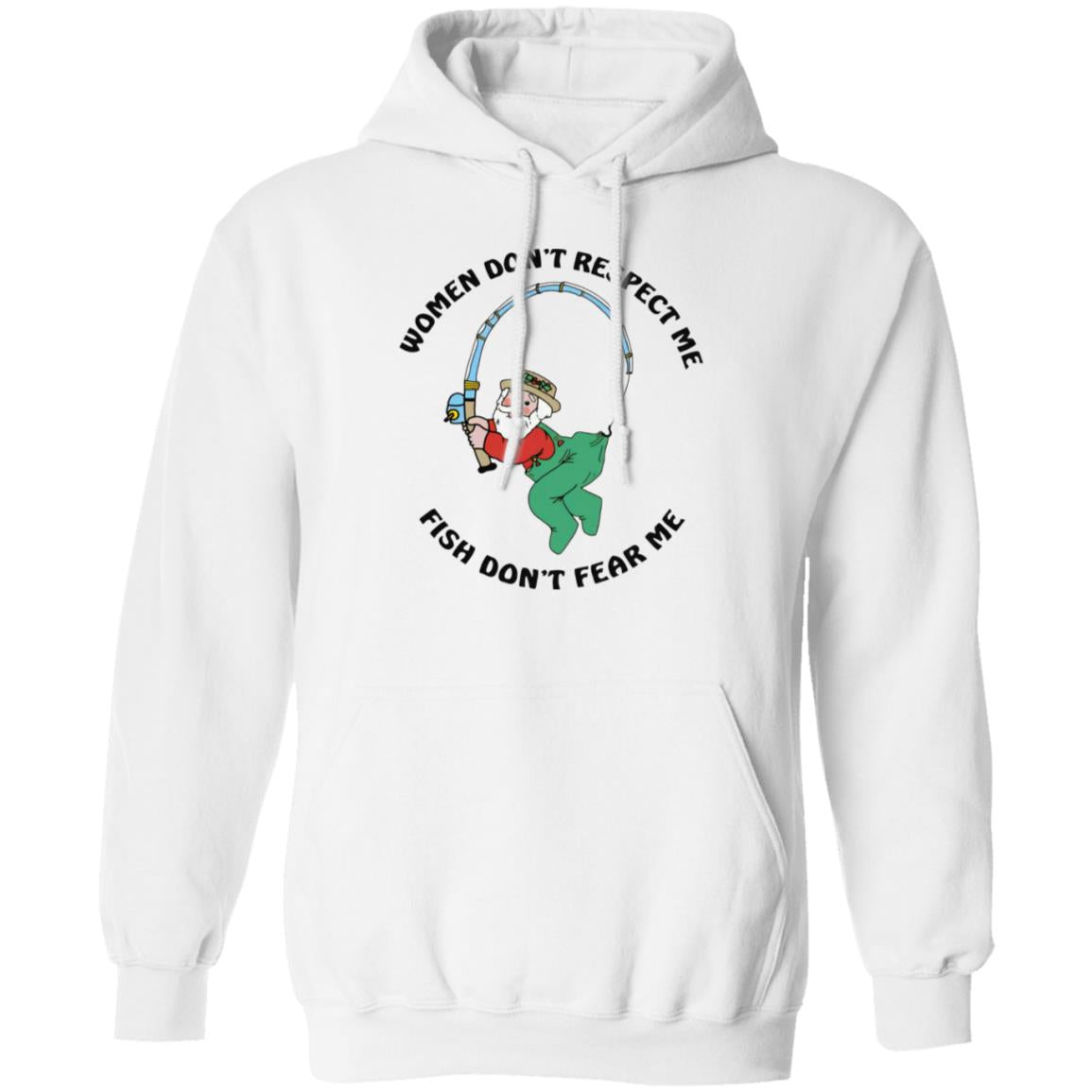 Women Don't Respect Me Fish Don't Fear Me Shirt