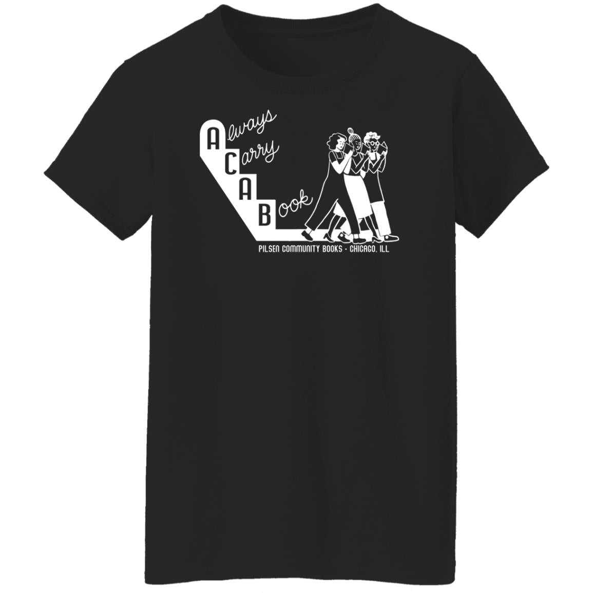 Always carry a book shirt