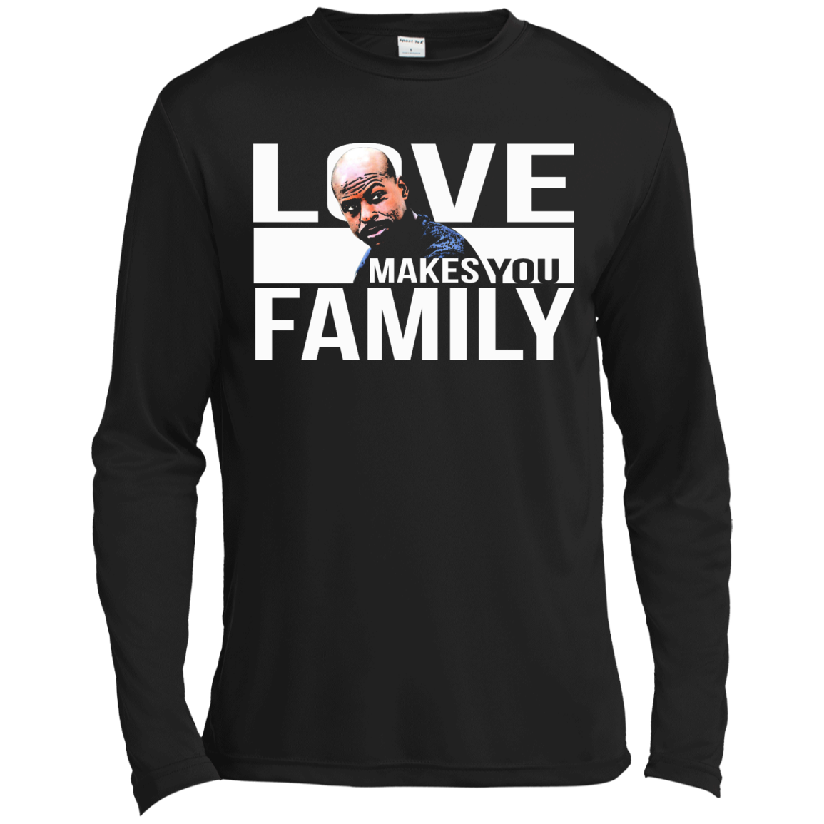 Sterling Brown "Love Makes You Family" Shirt, Hoodie, Tank - TeeDragons